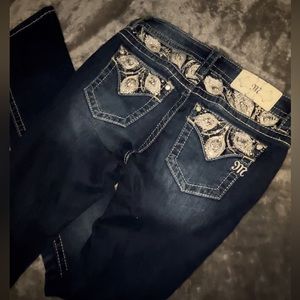 COPY - Miss me dark blue jeans